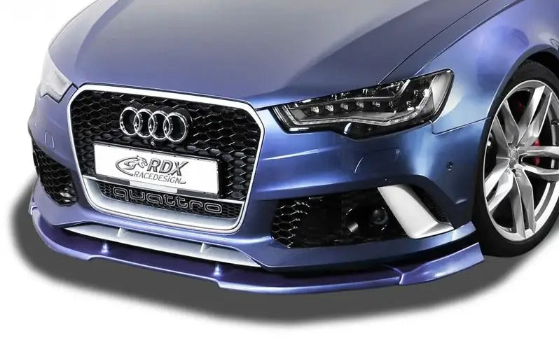 RDX Racedesign, Front spoiler Vario-X, Fits Audi RS6 4G/C7 2013- (PU)