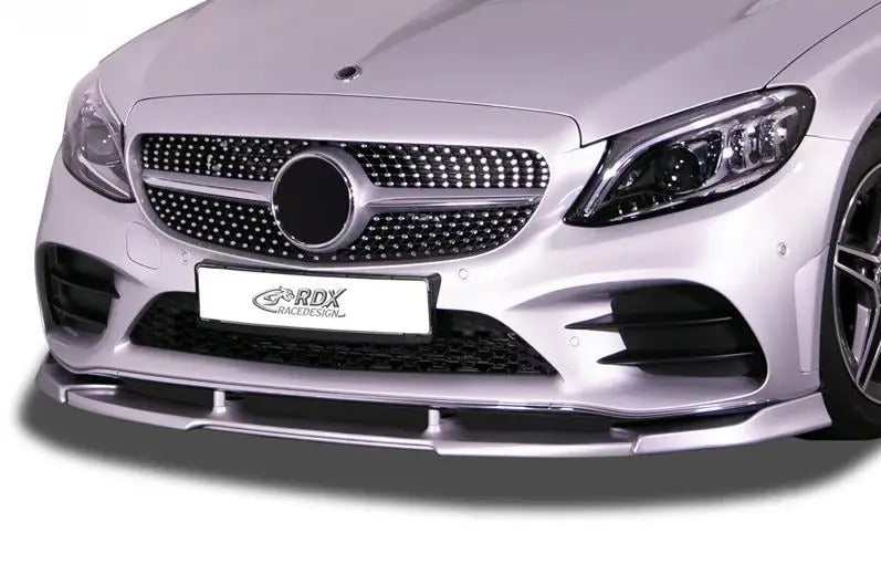 RDX Racedesign, Front spoiler Vario-X, Fits Mercedes C-Class W205 AMG-Line FL 2018- (PU)