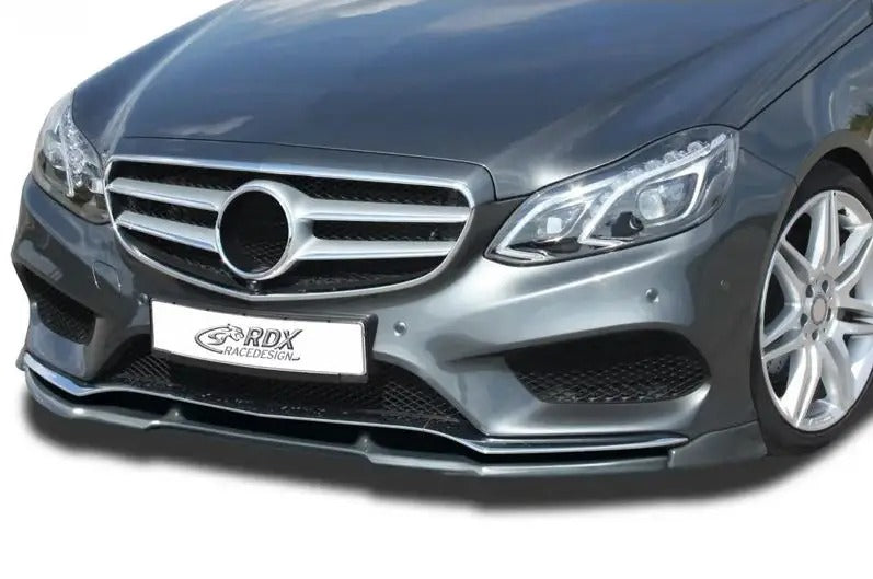 RDX Racedesign, Front spoiler Vario-X, fits Mercedes E-Class W212 AMG-Styling 2013-2016 (PU)