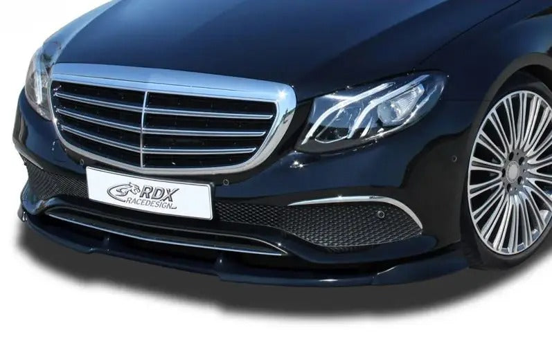 RDX Racedesign, Front spoiler Vario-X, fits Mercedes E-Class W213 2016- (PU)