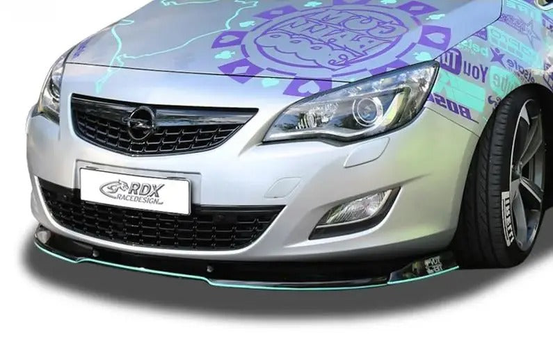RDX Racedesign, Front spoiler Vario-X, Fits Opel Astra J 2009-2012 (PU)