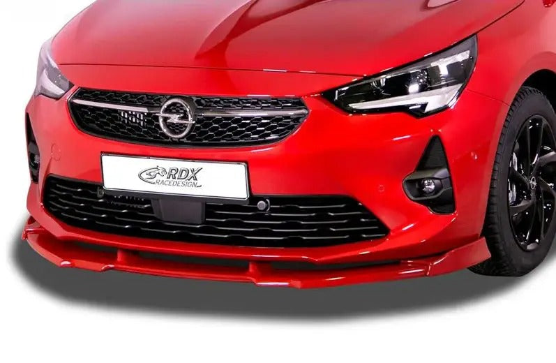 RDX Racedesign, Front spoiler Vario-X, Fits Opel Corsa F GS-Line 2019- (PU)