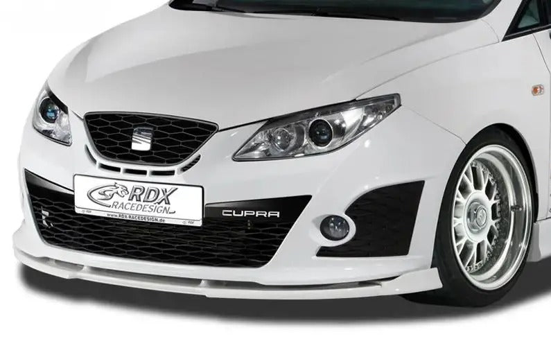 RDX Racedesign, voorspoiler Vario-X, past op Seat Ibiza 6J Cupra & Bocanegra 2008-2012 (PU)