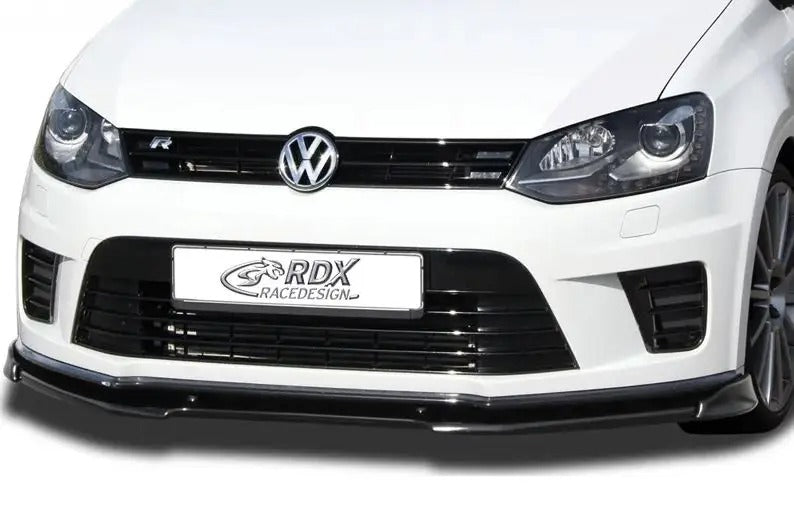 RDX Racedesign, spoiler avant Vario-X, compatible avec Volkswagen Polo 6R WRC 2009-2014 (PU)