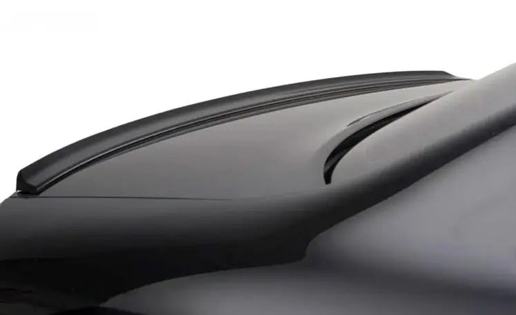 RDX Racedesign, Trunk spoiler lip, Fits Audi 100 C4 Sedan (ABS)
