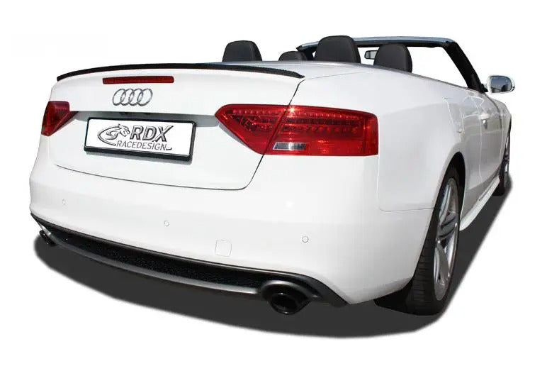 RDX Racedesign, kofferbakspoilerlip, past op Audi A5 Coupé/Cabrio/Sportback incl. facelift (ABS)