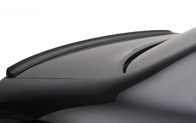 RDX Racedesign, lèvre de spoiler de coffre, compatible avec Audi A6 C4 Sedan 1994-1997 (ABS)