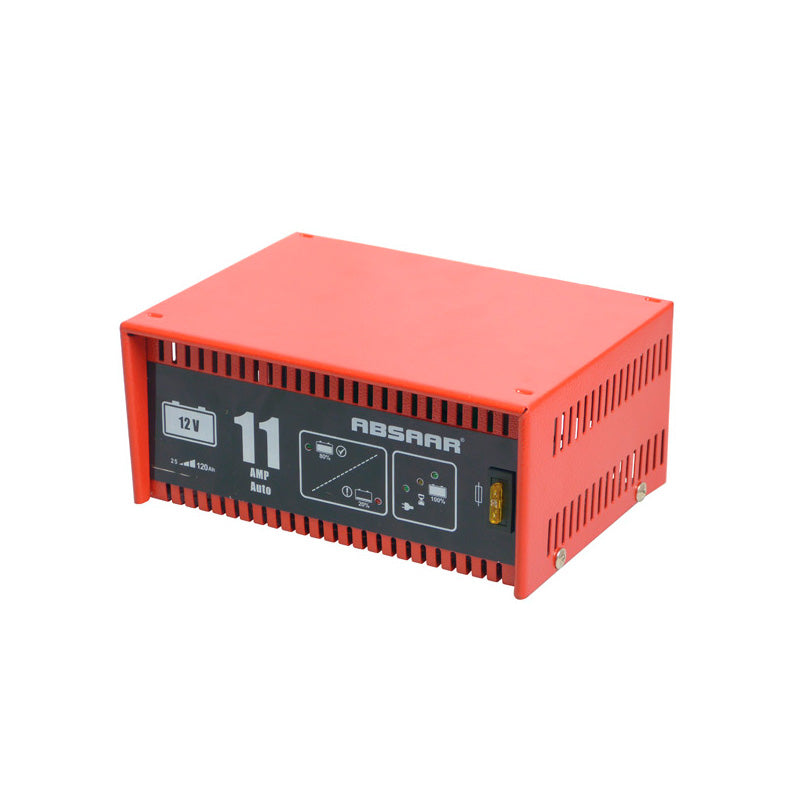 Absaar, intelligente acculader 12V 11A - automatische onderhoudslading met LED-indicatoren