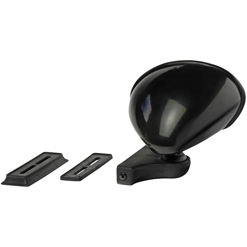 AutoStyle Set universal sport mirrors 'K5' black (door/fender installation)