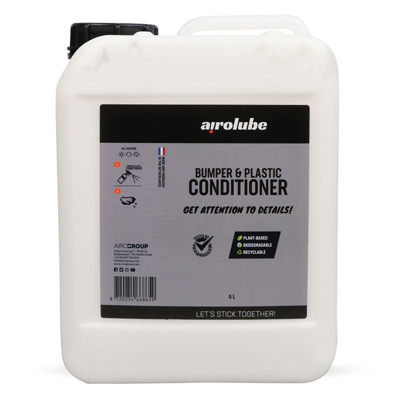 Airolube, rénovateur de pare-chocs et de plastique - bidon de 5 litres