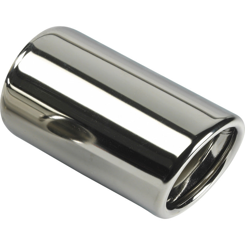 AutoStyle Embout d'échappement Inox - Rond Ø80xL145mm – Joint 45-60mm