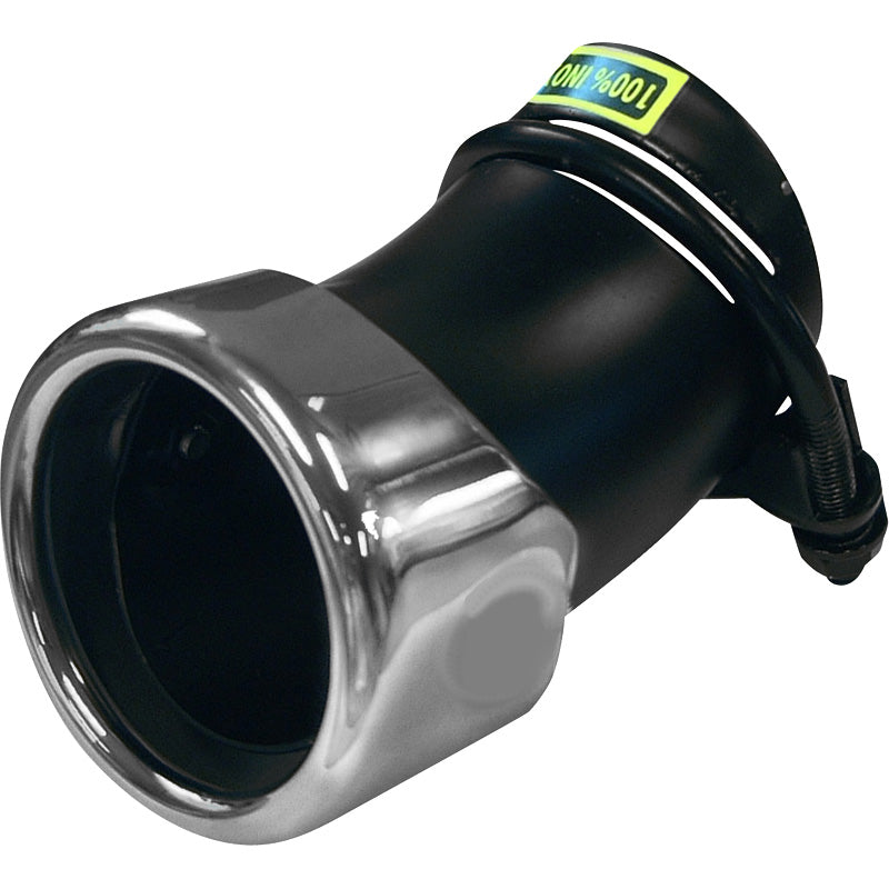 AutoStyle Embout d'échappement Inox - rond 76mm - régable - 45-55mm joint