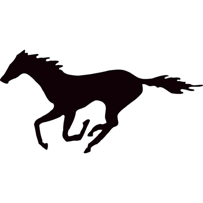 Avisa Autocollant Galloping Horse - noir - 22x10.5cm