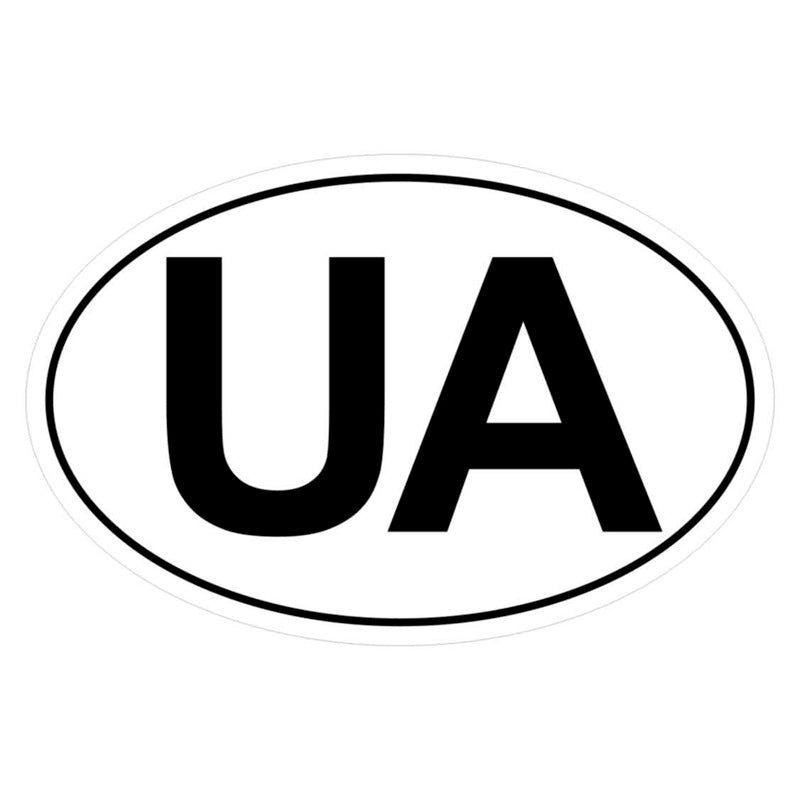 Avisa Autocollant AutoTattoo UA - 16x10,5cm