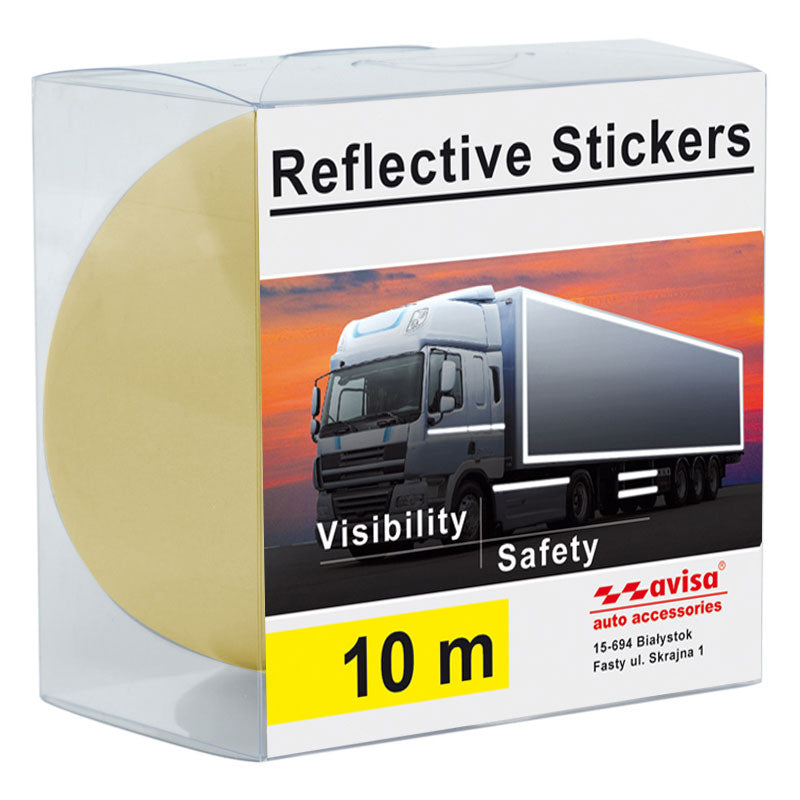 Avisa Adhesive TIR Reflection foil 5cm x 10mtr Yellow