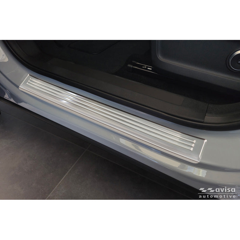 Avisa, Door Sills, Stainless steel 'Lines', 4 pcs., Fits Omoda 9 (2025-)
