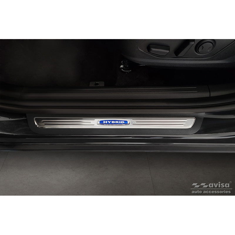 Avisa, Door Sill Protectors, Stainless Steel, Fits Kia Sportage V 2021- 'Hybrid' - 2 pieces