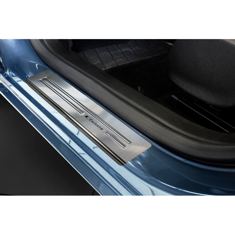 Avisa, Door Sill Protectors, Stainless Steel, Fits Opel Astra J HB/Sedan/Sportstourer 2010- - 'Exclusive' - 4 pieces