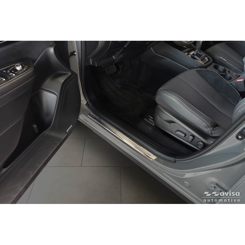 Avisa, Door sill protectors, Stainless steel, 4 pcs., fits Subaru Forester (SL) (2024-)
