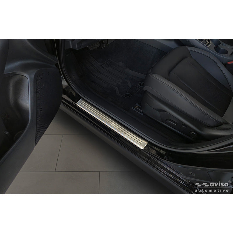 Avisa, Sill Guards, Stainless steel 'Lines', 4 pcs., Fits Subaru Crosstrek III (2023-)