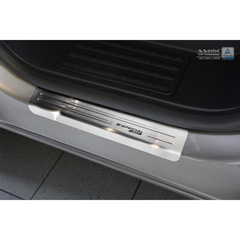 Avisa, Protecteurs de seuils, acier inoxydable, convient à Volkswagen Transporter T6 2015- & FL 2019- 'Special Edition' - 2 pièces