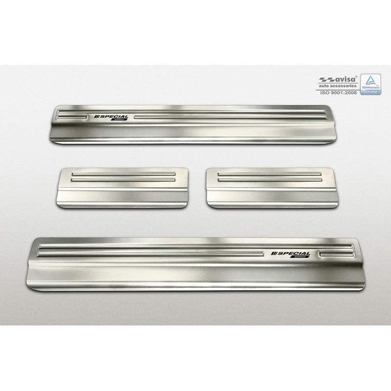 Avisa, Sill Protectors, Stainless Steel, Fits Mazda CX-5 2012-2017 - 'Special Edition' - 4-piece