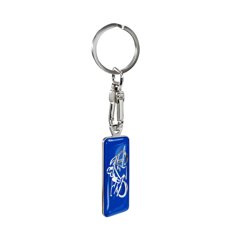 Avisa, Porte-clés 'Moto' - Bleu - 1,3x5,3cm