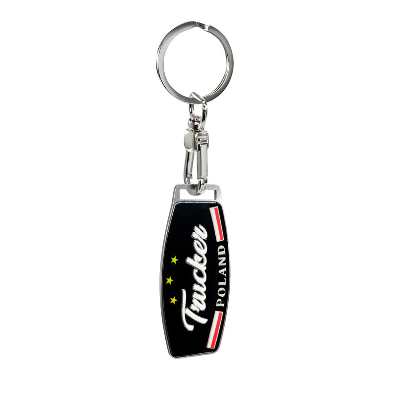Avisa Porte-clés en acier inoxydable - Trucker/Poland