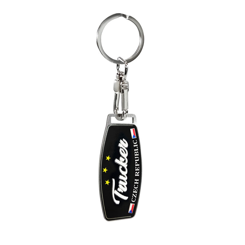 Avisa Porte-clés en acier inoxydable - Trucker/Czech Republic