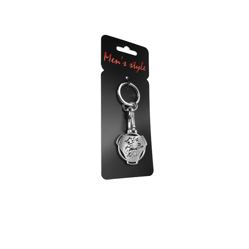 Avisa RVS sleutelhanger - 'Scania Klein' (Zilver)