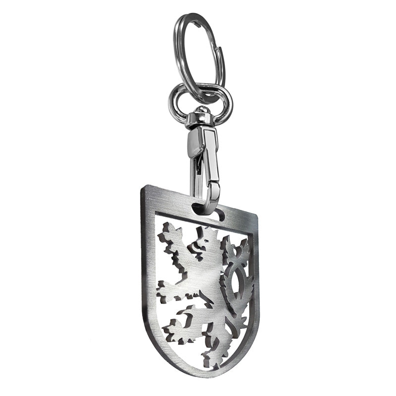 Avisa RVS sleutelhanger - 'Tsjechische Republiek' (Zilver)