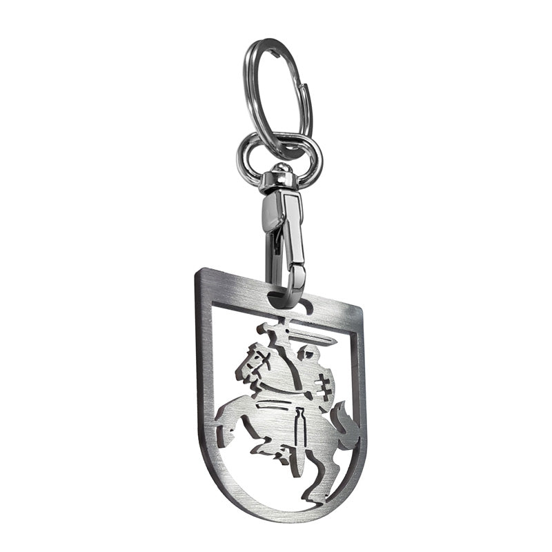 Avisa RVS sleutelhanger - 'Litouwen' (Zilver)