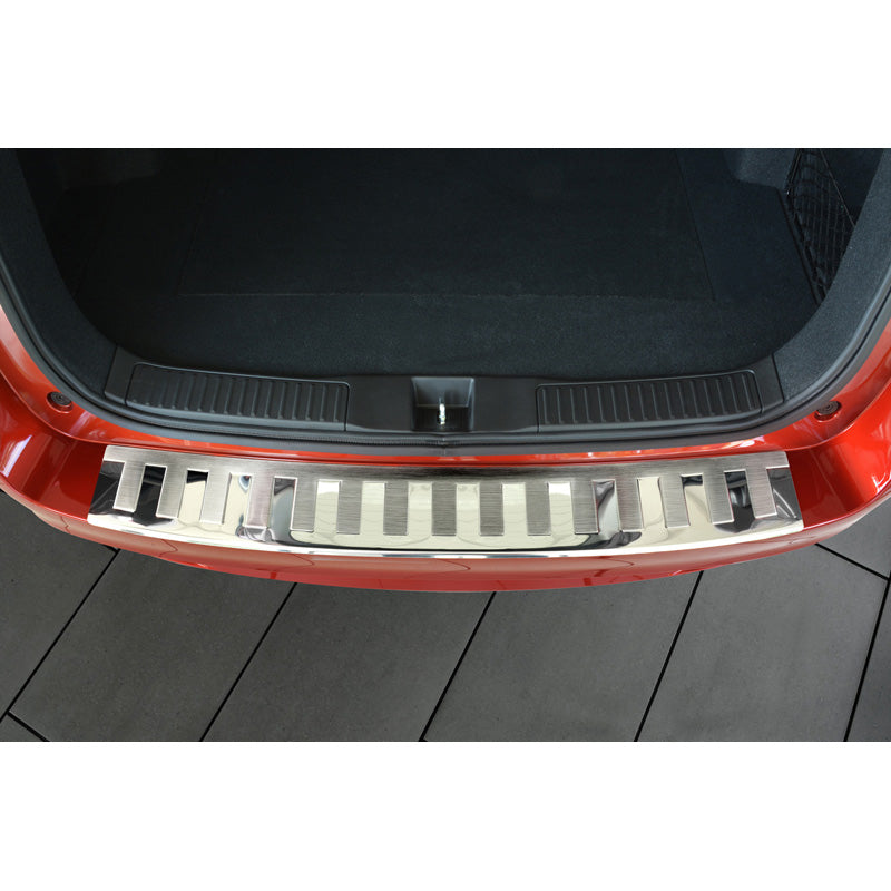 Avisa, rear bumper protector, stainless steel, fits Honda Civic Tourer 2014- 'Ribs'
