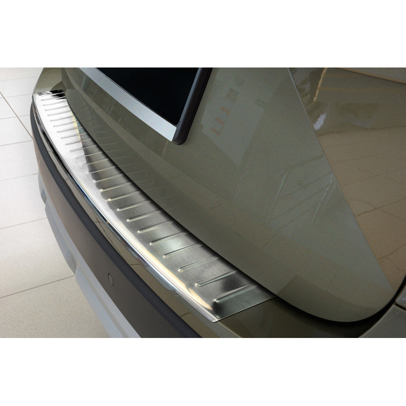 Avisa, protection de pare-chocs arrière, acier inoxydable, convient à Skoda Yeti 2013-2017  'Ribs'