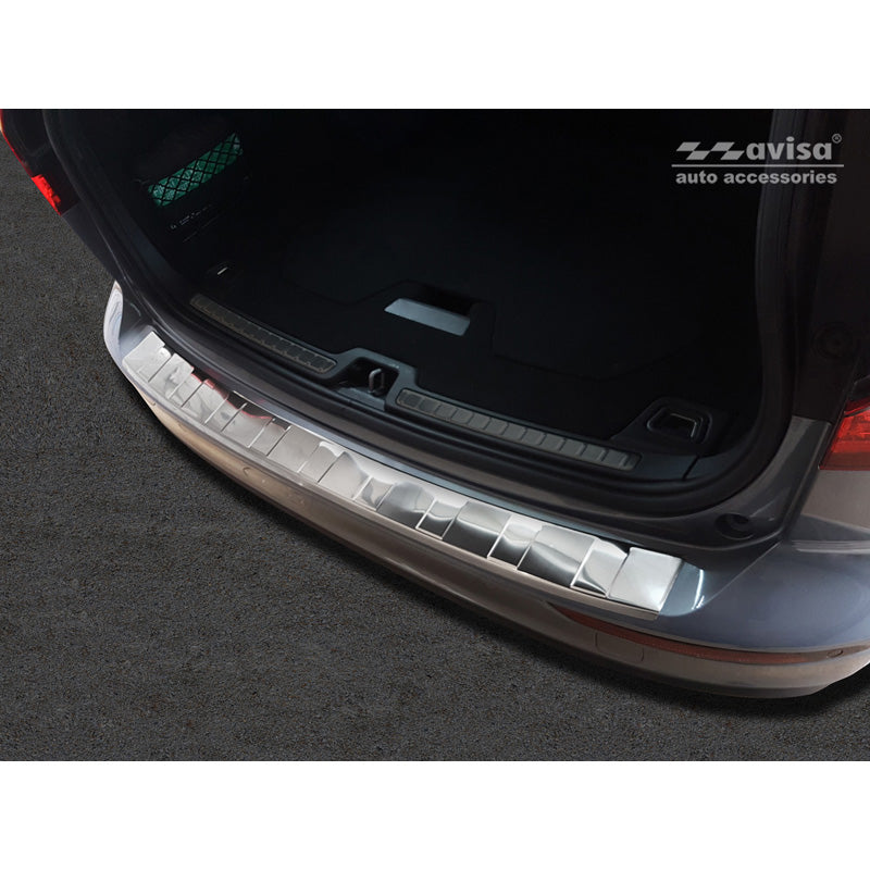 Avisa, Protection de pare-chocs arrière, acier inoxydable, compatible avec Volvo V60 II 2018- incl. Cross Country & R-Design
