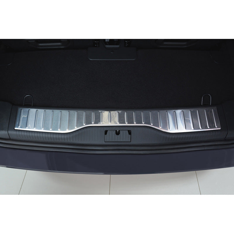 Avisa, Protection de pare-chocs intérieure, acier inoxydable, convient à Opel Zafira B 2010-2012 'Ribs'