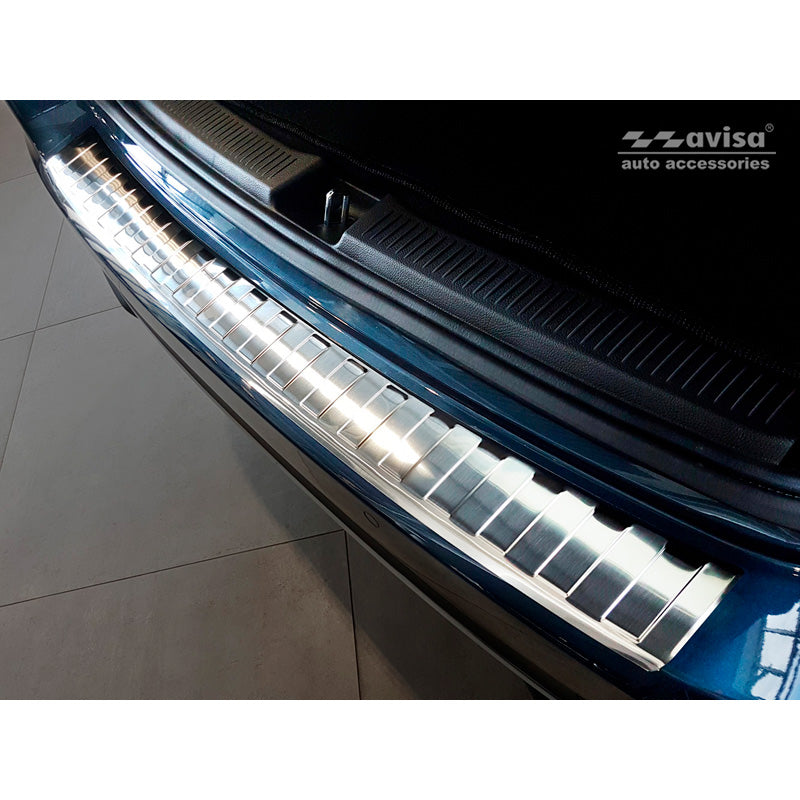 Avisa, Rear bumper protector, Stainless steel, Fits Mercedes B-Class W247 2018- incl. AMG 'Ribs'