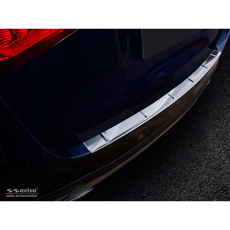 Avisa, protège-pare-chocs arrière, acier inoxydable, convient pour Mercedes GLE II (W167) 2019-2023 y compris 53 AMG 'Nervures'