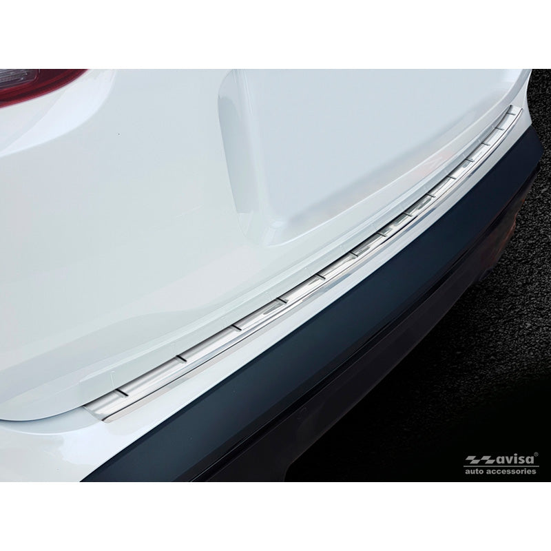 Avisa, Rear Bumper Protector, Stainless Steel, Fits Citroën C5 Aircross 2018- Incl. Facelift 'Ribs'