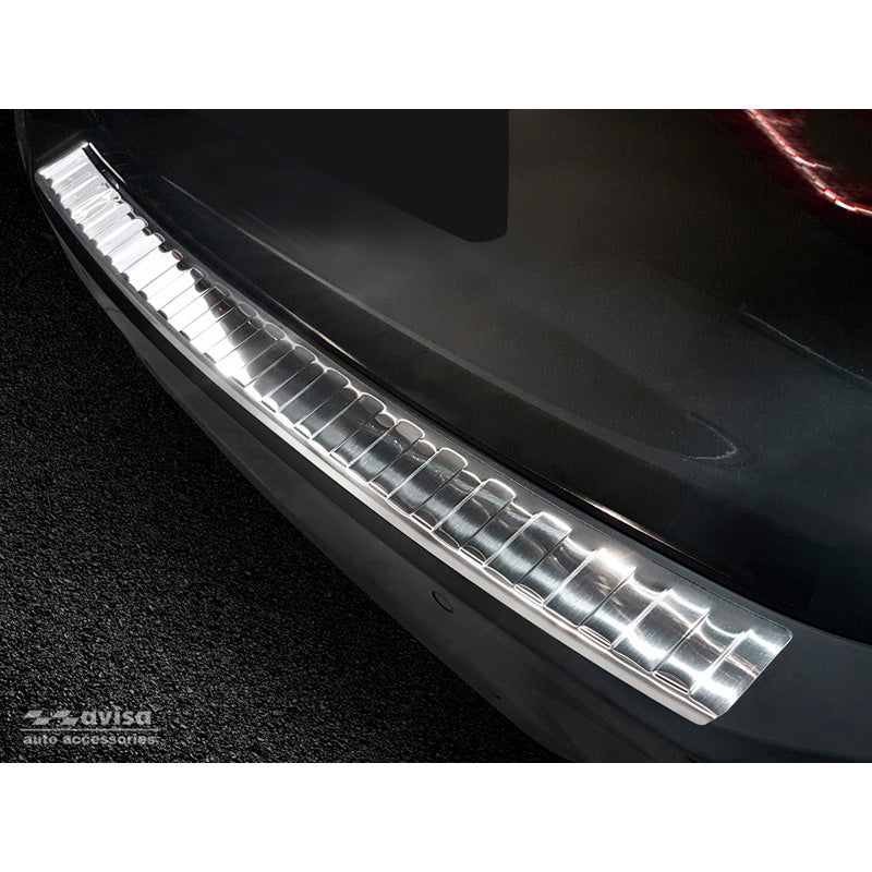 Avisa, Rear Bumper Protector, Stainless Steel, Fits BMW 3-Series G21 Touring M-Package 2018-2022 excl. Sportline 'Ribs'