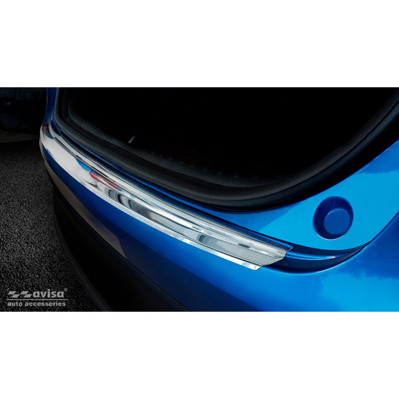 Avisa, Rear bumper protector, Stainless steel, fits Kia XCeed 2019-