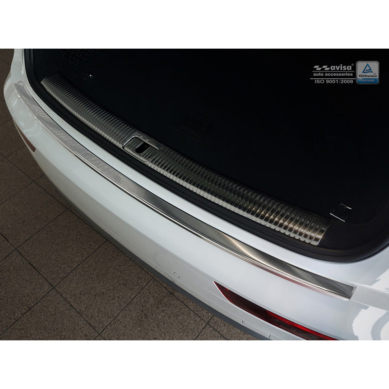 Avisa, Rear bumper protector, Stainless steel, fits Audi Q5 2017-2020 & FL 2020-