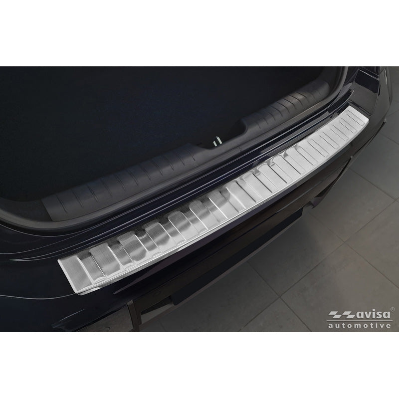 Avisa, Rear Bumper Protector, Stainless steel, silver, fits Hyundai Ioniq 6 (2022-)