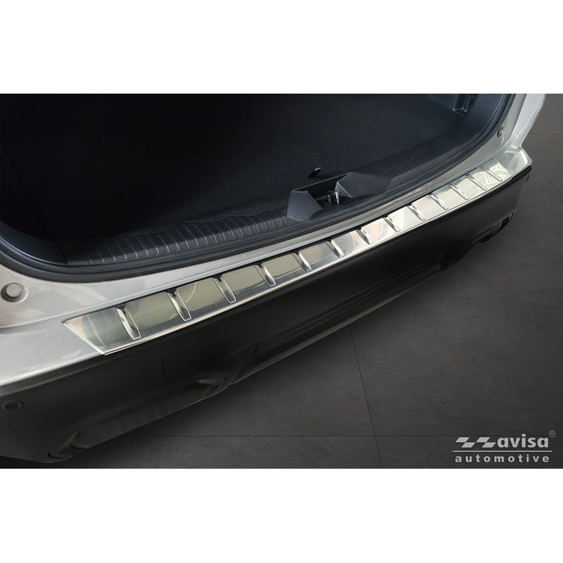 Avisa, Rear bumper protector, Stainless steel, fits Subaru Forester (SL) 2025-, Silver