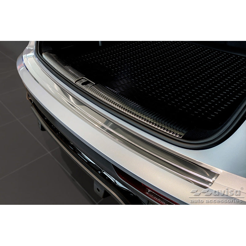 Avisa, Rear bumper protector, Stainless steel, fits Audi Q5 Sportback 2020- incl. S-Line