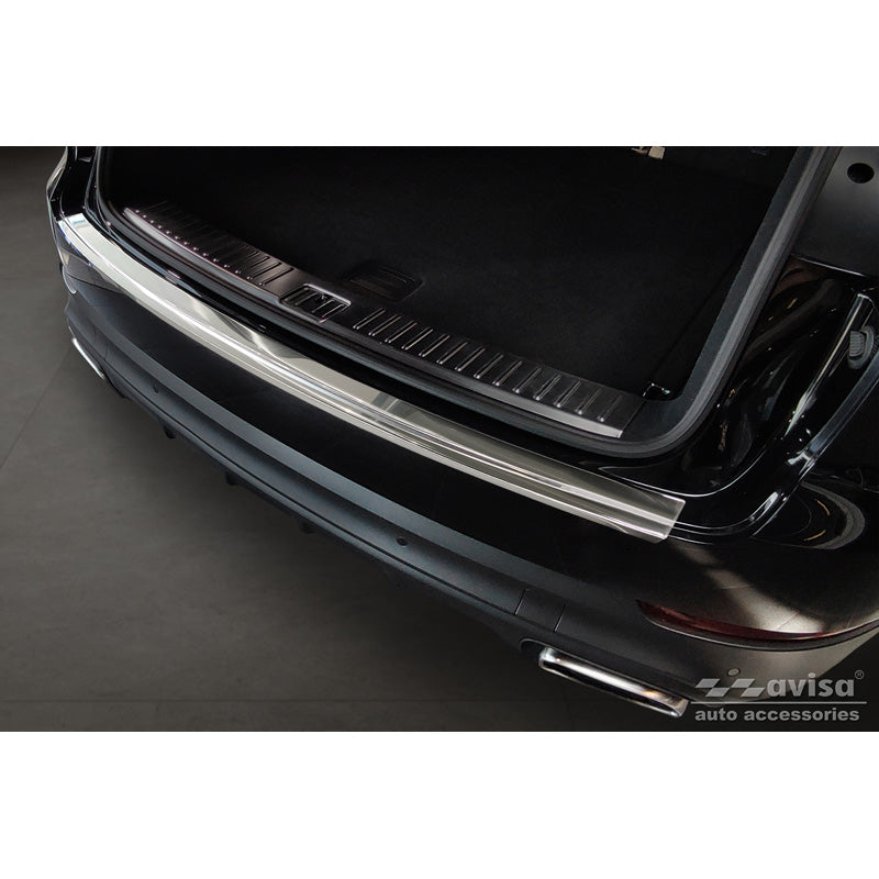Avisa, Rear Bumper Protector, Stainless Steel, fits Porsche Cayenne III 2017-