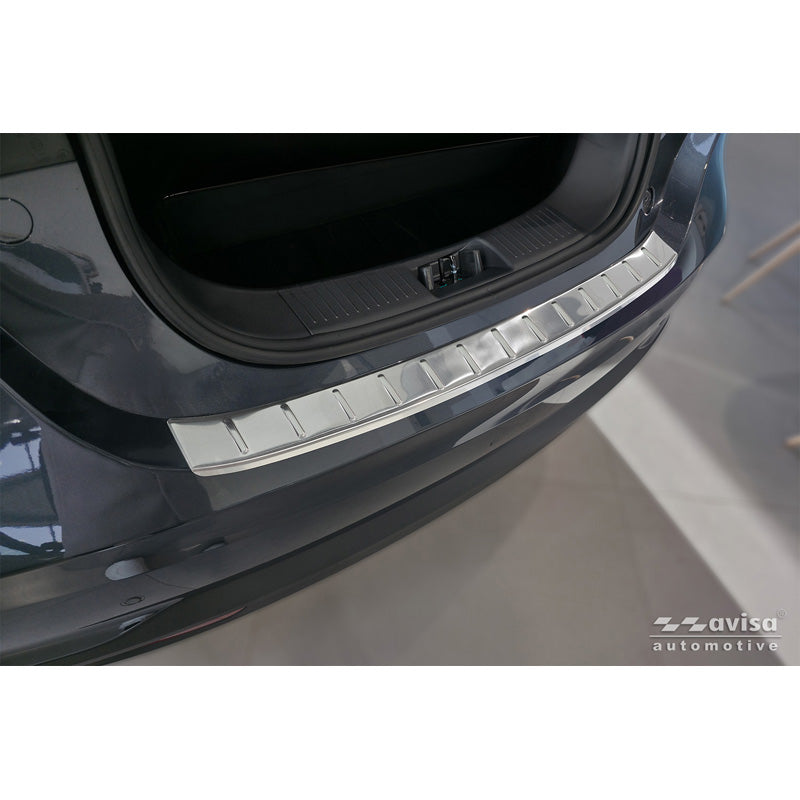Avisa, Rear bumper protector, Stainless steel, Fits Leapmotor T03 (2024-) - Silver