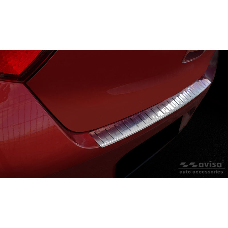 Avisa, Achterbumperbeschermer, roestvrij staal, past op Hyundai i10 III 5 deuren 2019- 'Ribs'