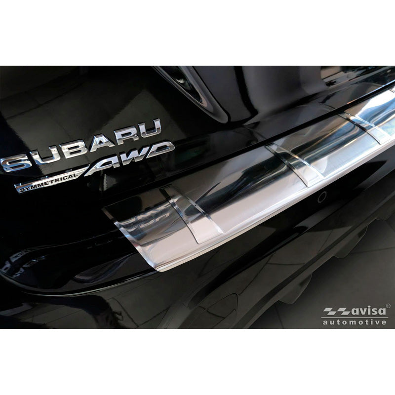 Avisa, Rear bumper protector, Stainless steel, fits Subaru Crosstrek III (2023-)