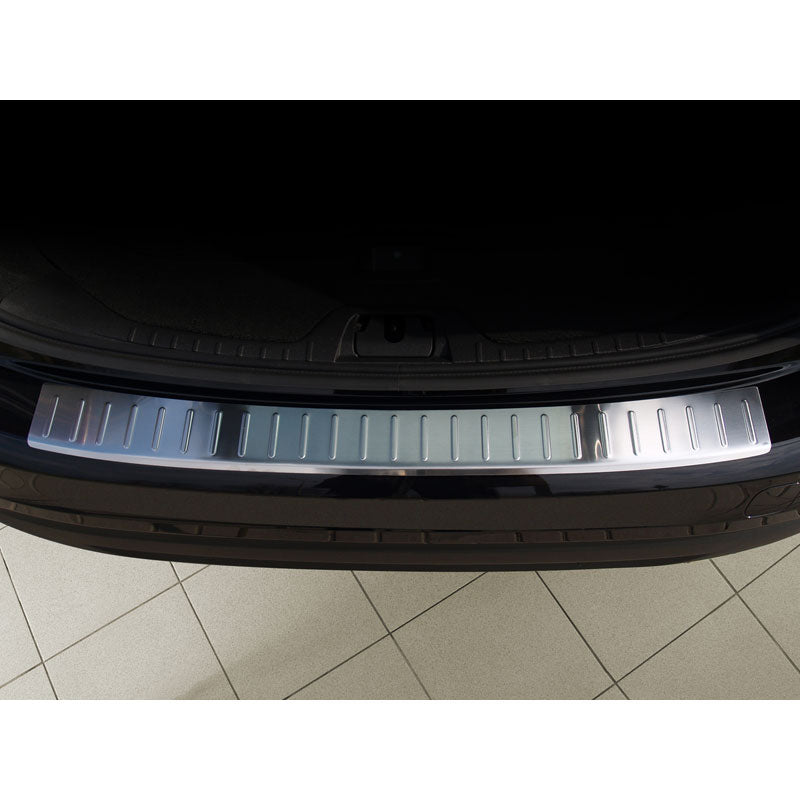 Avisa, Achterbumperbeschermer, Roestvrij staal, past op Volvo V60 2010-2018 'Ribs'